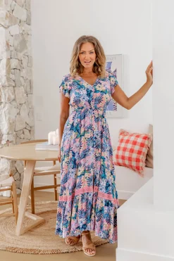 Paradise Maxi Floral Dress