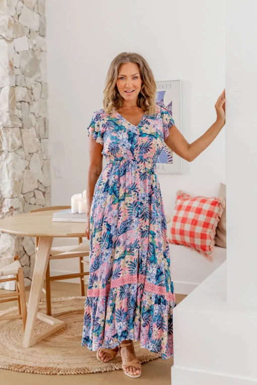 Paradise Maxi Floral Dress
