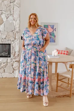 Paradise Maxi Floral Dress