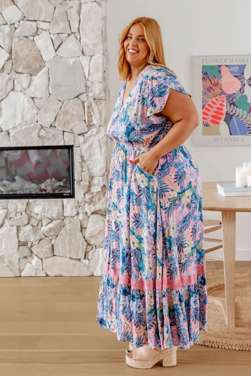 Paradise Maxi Floral Dress