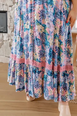 Paradise Maxi Floral Dress