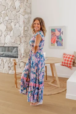 Paradise Maxi Floral Dress