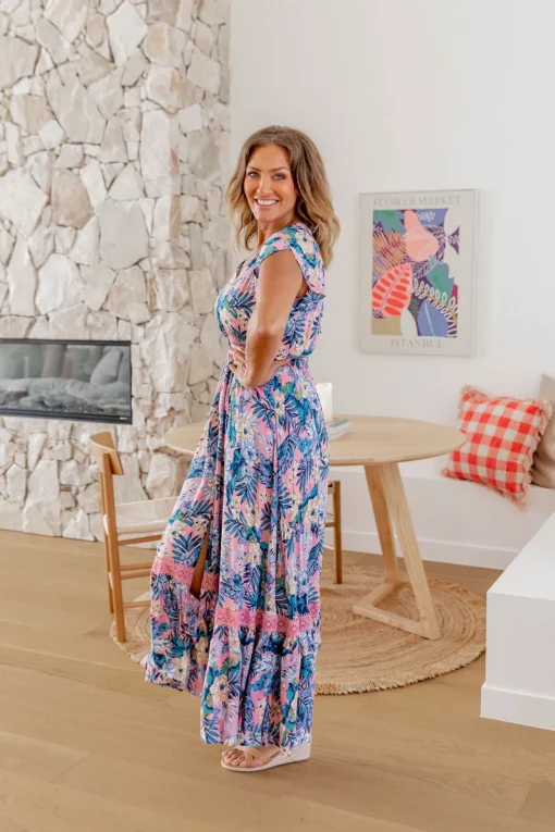 Paradise Maxi Floral Dress