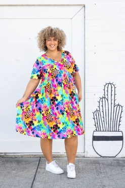 Peak Dress in Messy Mind by Kasey Rainbow