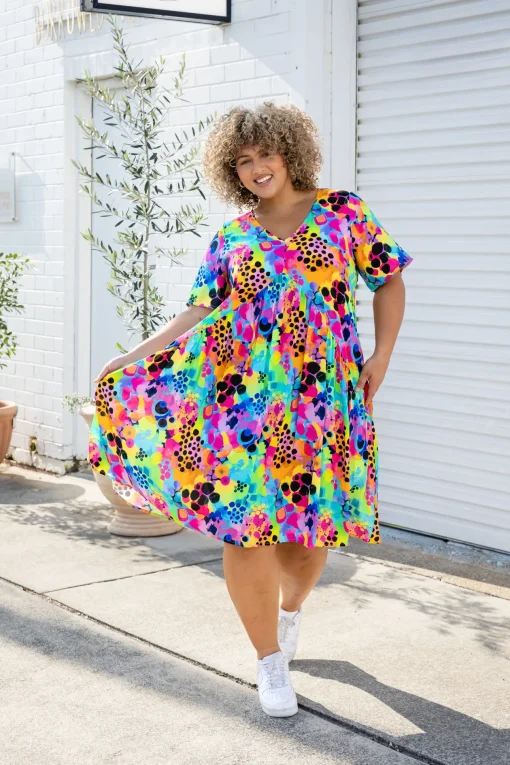 Peak Dress in Messy Mind by Kasey Rainbow
