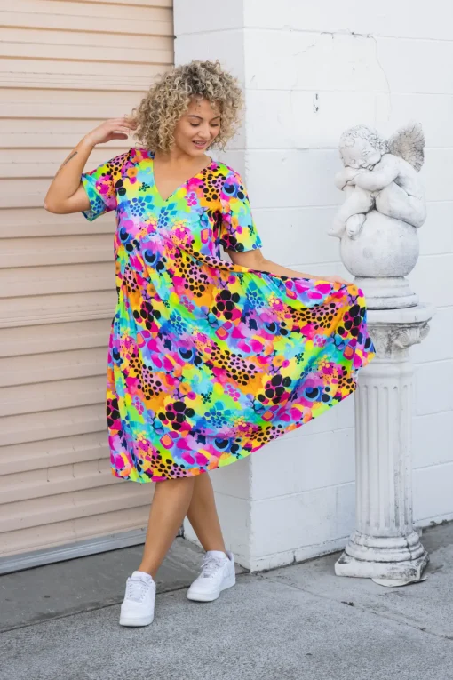 Peak Dress in Messy Mind by Kasey Rainbow