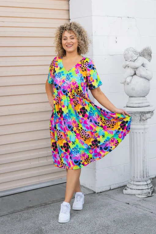 Peak Dress in Messy Mind by Kasey Rainbow