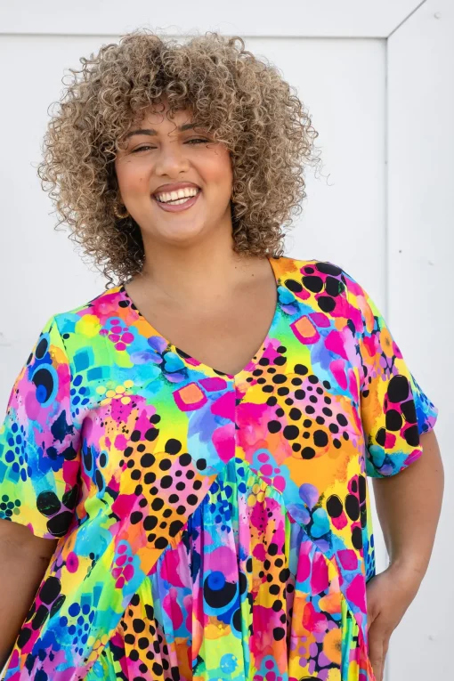 Peak Dress in Messy Mind by Kasey Rainbow