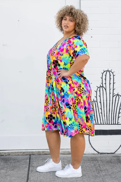 Peak Dress in Messy Mind by Kasey Rainbow