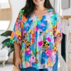 Peak Top in Floral Fancy by Kasey Rainbow