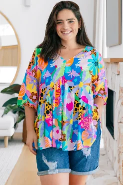 Peak Top in Floral Fancy by Kasey Rainbow