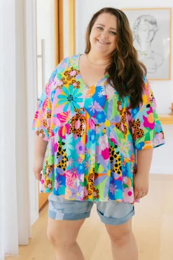 Peak Top in Floral Fancy by Kasey Rainbow
