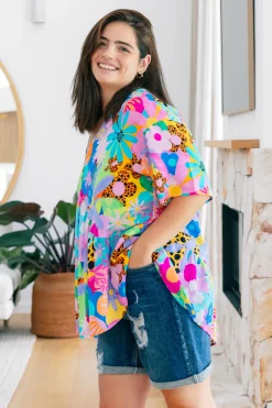 Peak Top in Floral Fancy by Kasey Rainbow