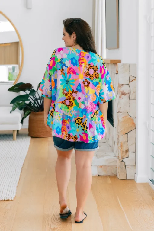 Peak Top in Floral Fancy by Kasey Rainbow