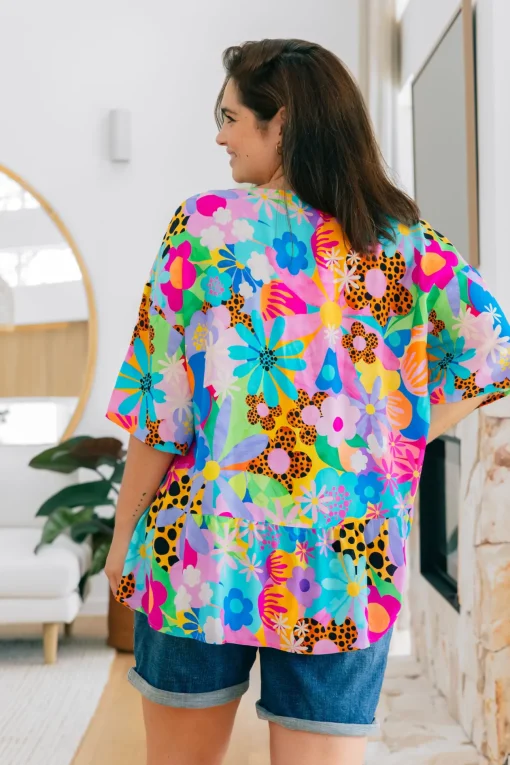 Peak Top in Floral Fancy by Kasey Rainbow