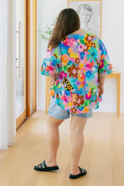 Peak Top in Floral Fancy by Kasey Rainbow