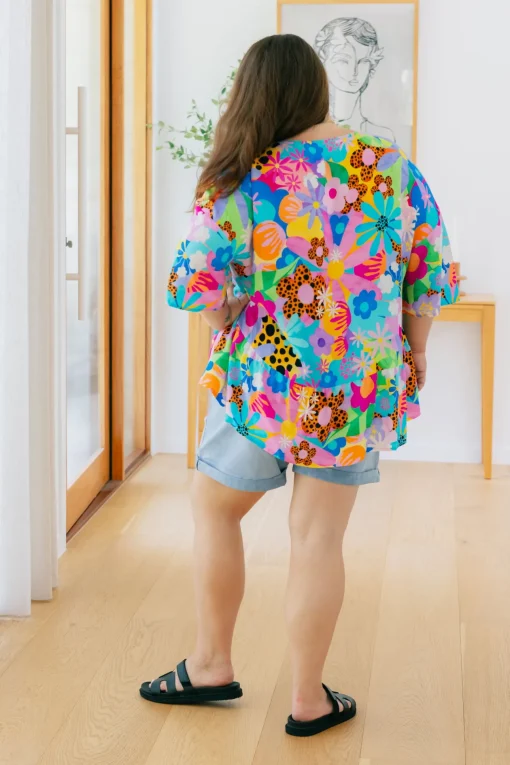 Peak Top in Floral Fancy by Kasey Rainbow