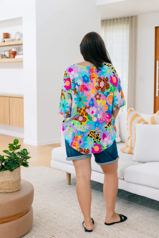 Peak Top in Floral Fancy by Kasey Rainbow