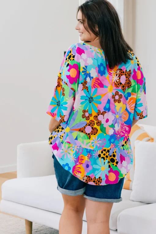 Peak Top in Floral Fancy by Kasey Rainbow