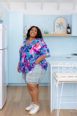 Peak Top in Midnight Safari by Kasey Rainbow