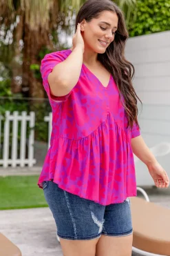 Peak Top in Summer Floral by Kasey Rainbow