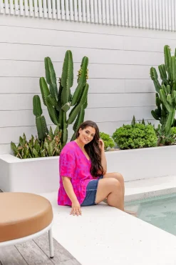 Peak Top in Summer Floral by Kasey Rainbow