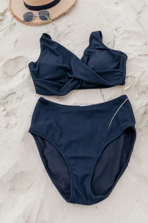 Pearl Bikini Pants in Black