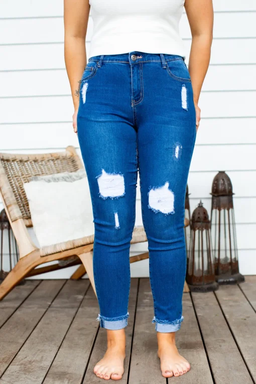 Peta Jeans in Dark Blue