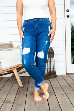 Peta Jeans in Dark Blue