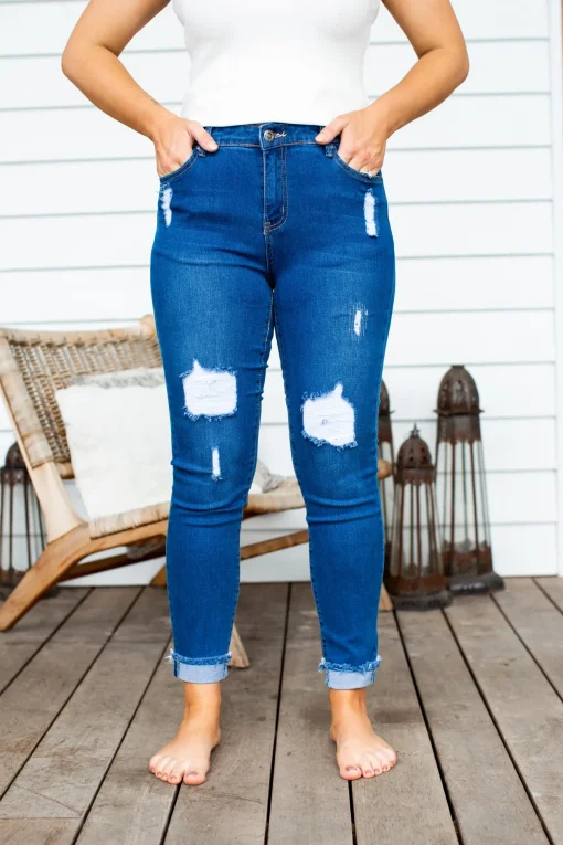 Peta Jeans in Dark Blue