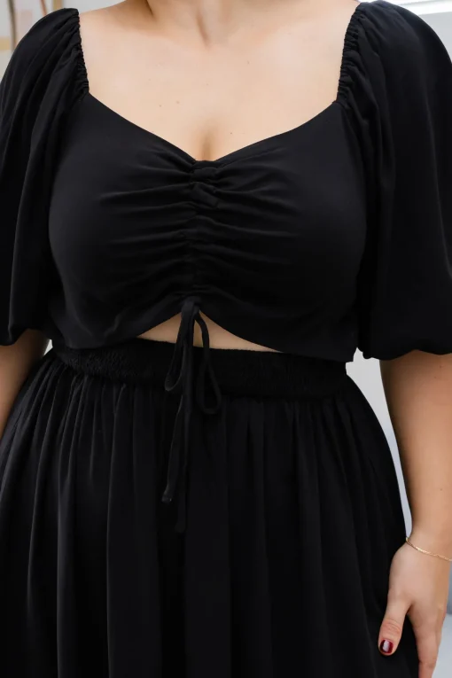 Pippa Cut Out Dress in Black