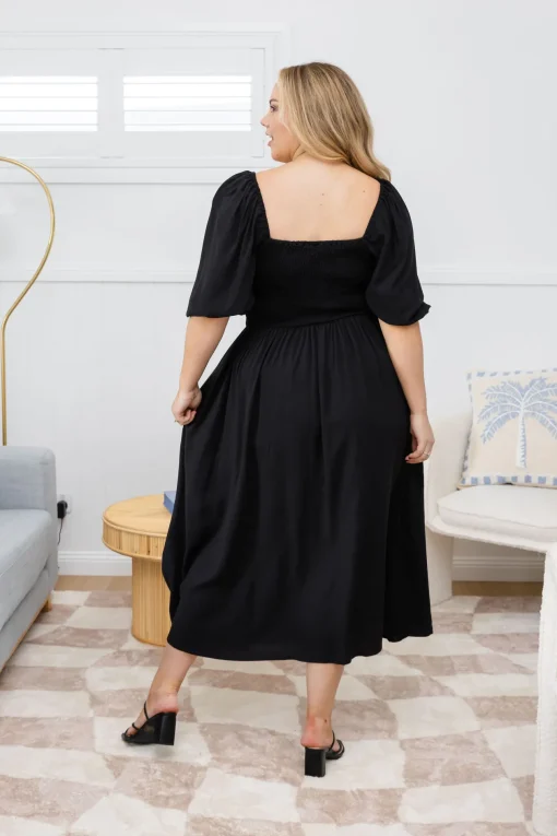 Pippa Cut Out Dress in Black