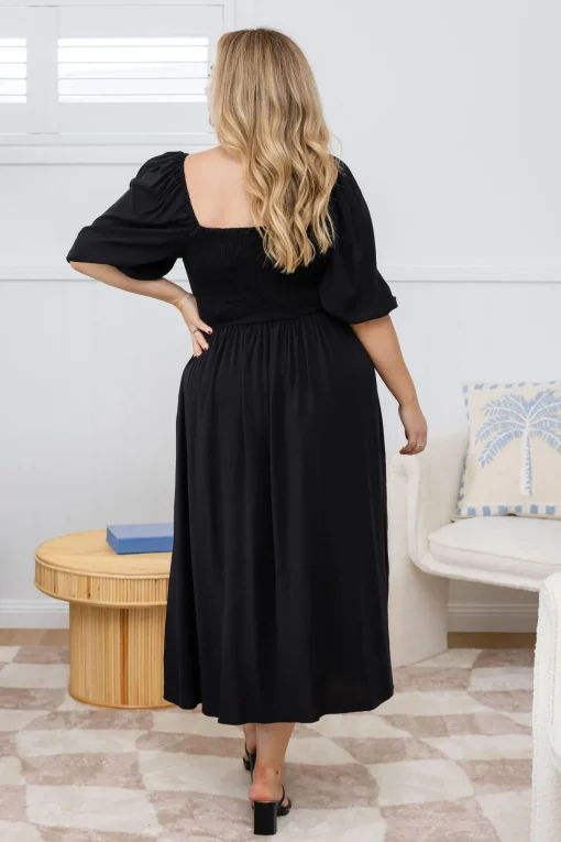 Pippa Cut Out Dress in Black