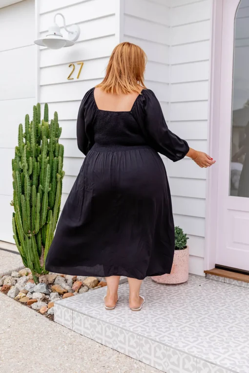 Pippa Cut Out Dress in Black