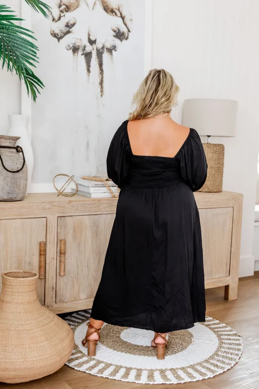 Pippa Cut Out Dress in Black