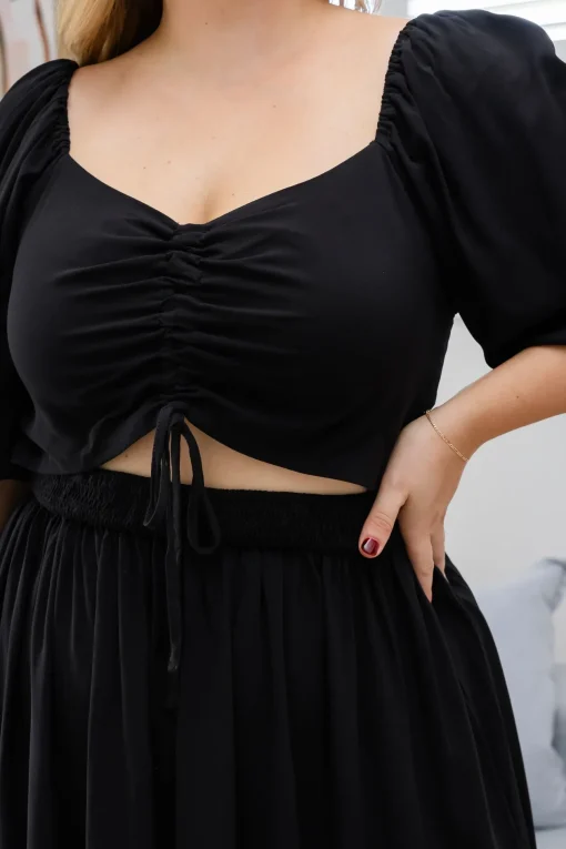Pippa Cut Out Dress in Black