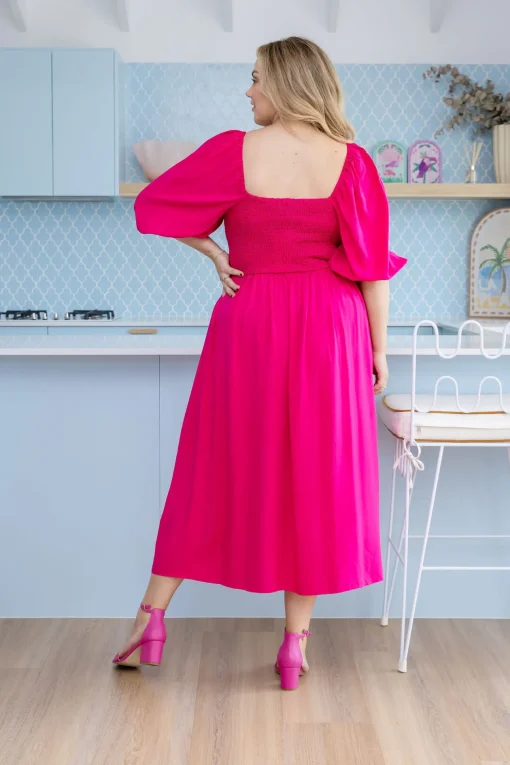 Pippa Cut Out Dress in Pink
