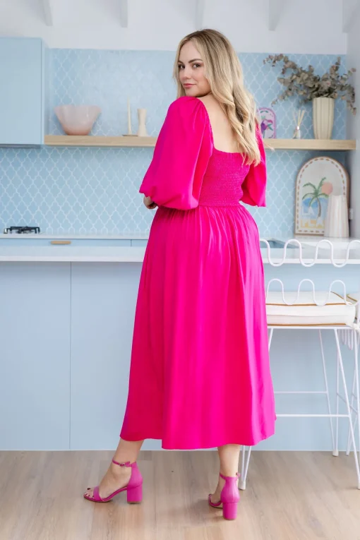 Pippa Cut Out Dress in Pink