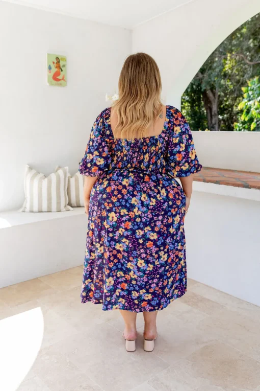 Pippa Cut Out Dress in Posie