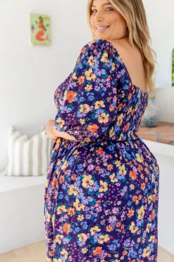 Pippa Cut Out Dress in Posie