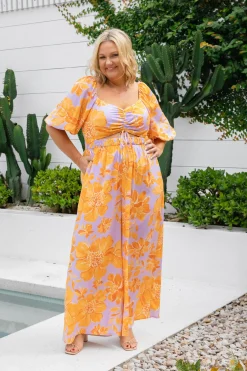 Pippa Jumpsuit in Honey Bloom