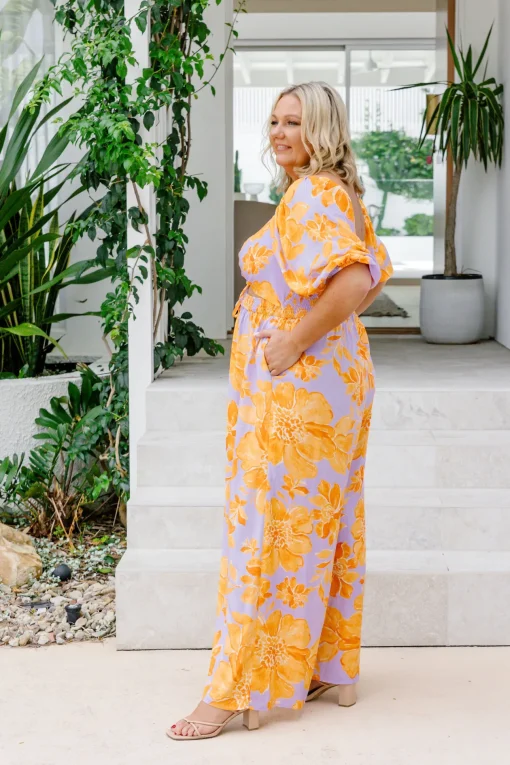 Pippa Jumpsuit in Honey Bloom