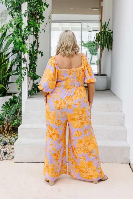 Pippa Jumpsuit in Honey Bloom