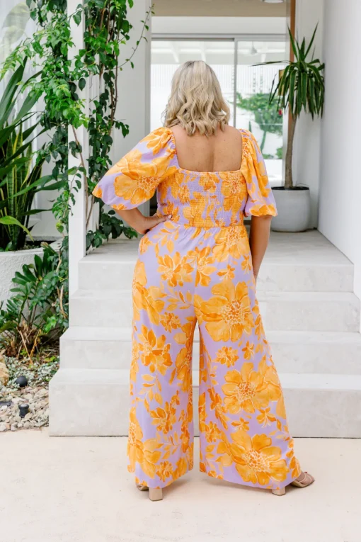 Pippa Jumpsuit in Honey Bloom
