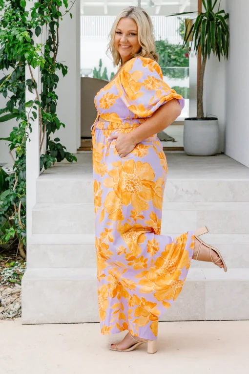 Pippa Jumpsuit in Honey Bloom