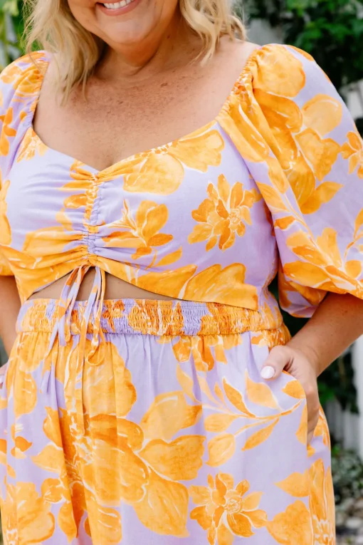Pippa Jumpsuit in Honey Bloom