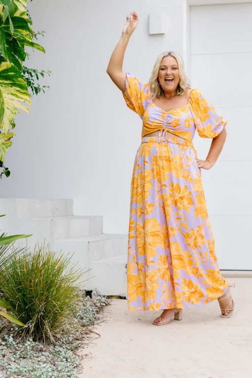 Pippa Jumpsuit in Honey Bloom