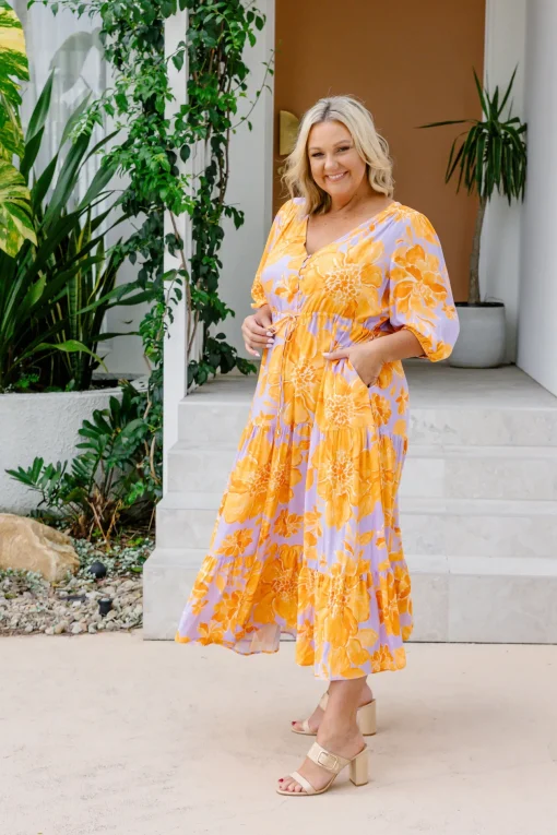 *PRE-ORDER* Billie Dress in Honey Bloom