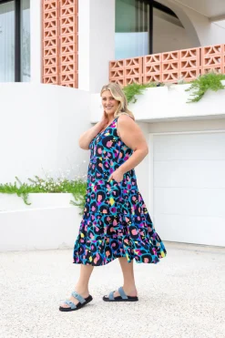 Ronnie Dress in Kasey Leopard by Kasey Rainbow
