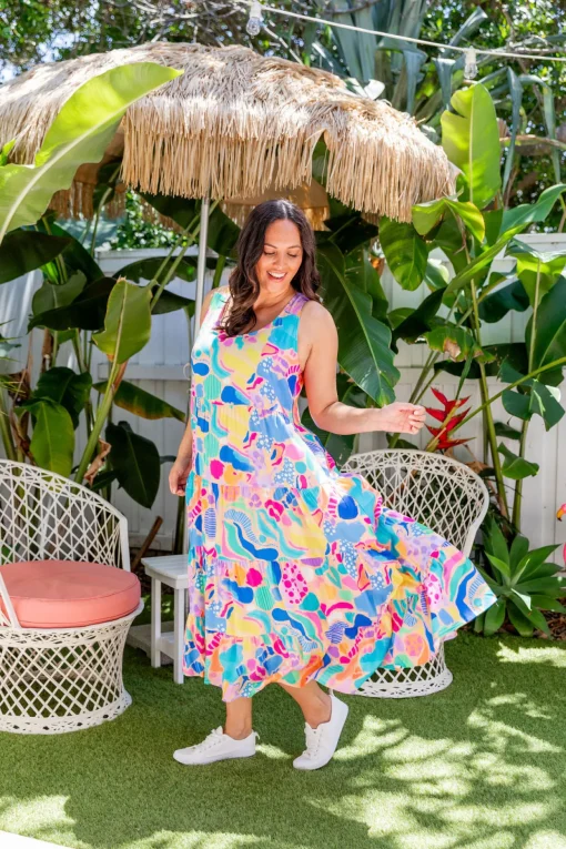 Ronnie Dress in Peachy Keen by Kasey Rainbow